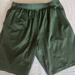 Nike Men's Dark Green Athletic Shorts